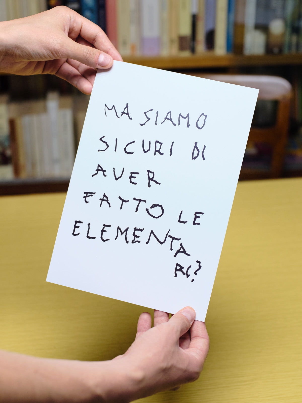 Poesie scritte con i piedi