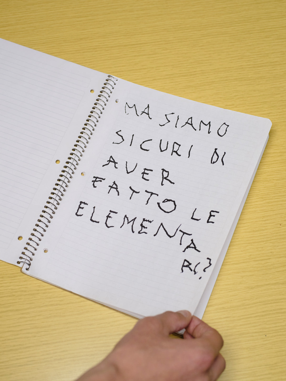 Poesie scritte con i piedi