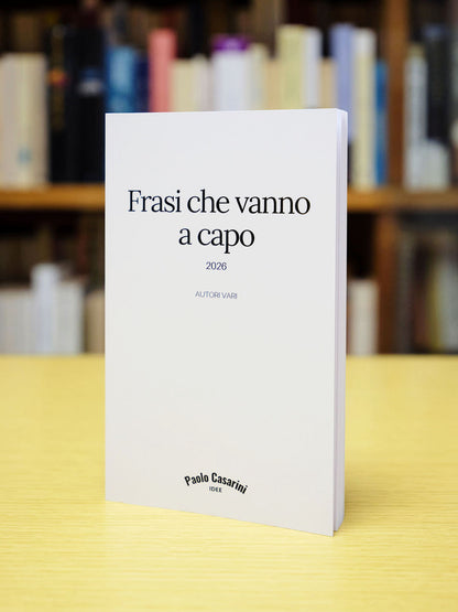 Frasi che vanno a capo - 2026