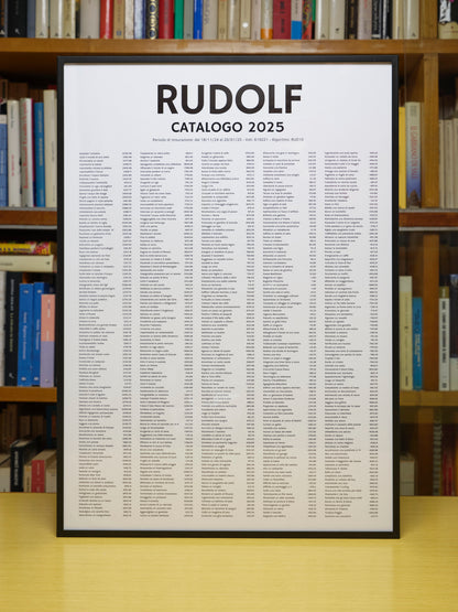 Catalogo del Rudolf - 2025