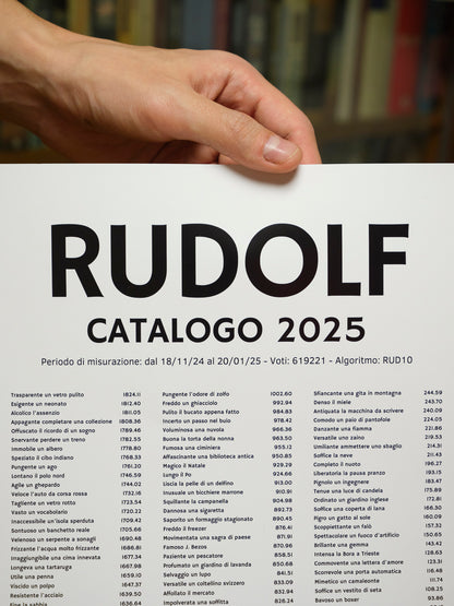 Catalogo del Rudolf - 2025