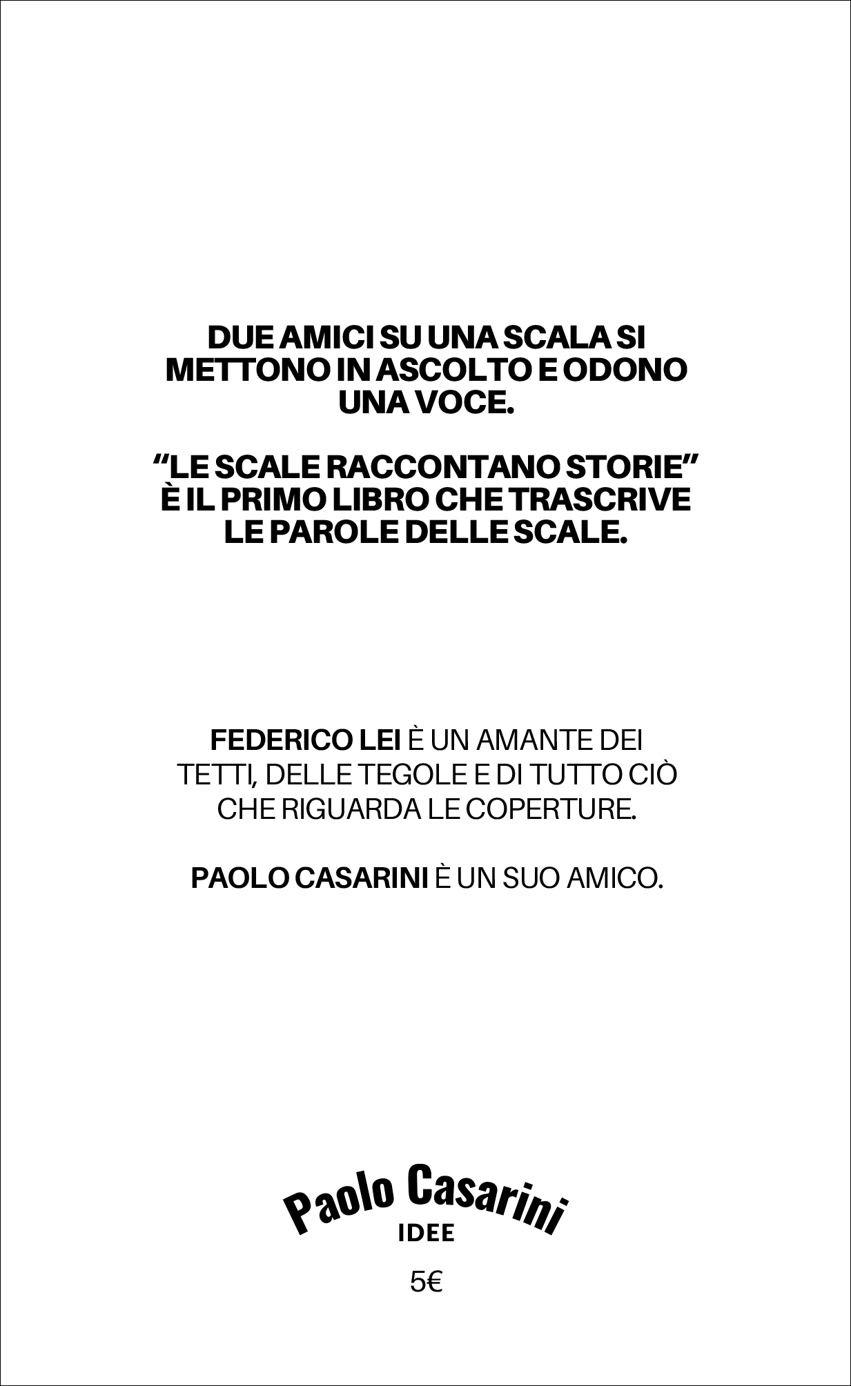 Le scale raccontano storie