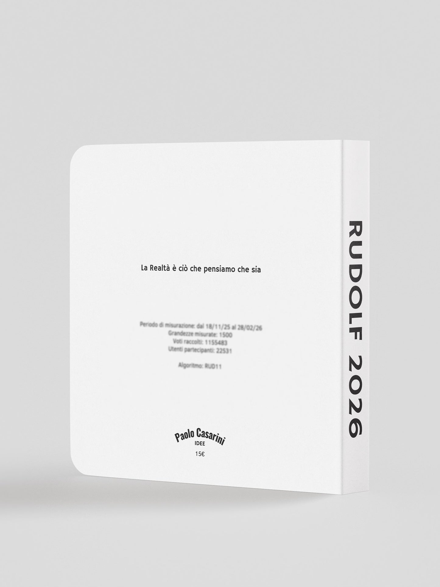 Catalogo del Rudolf - 2026